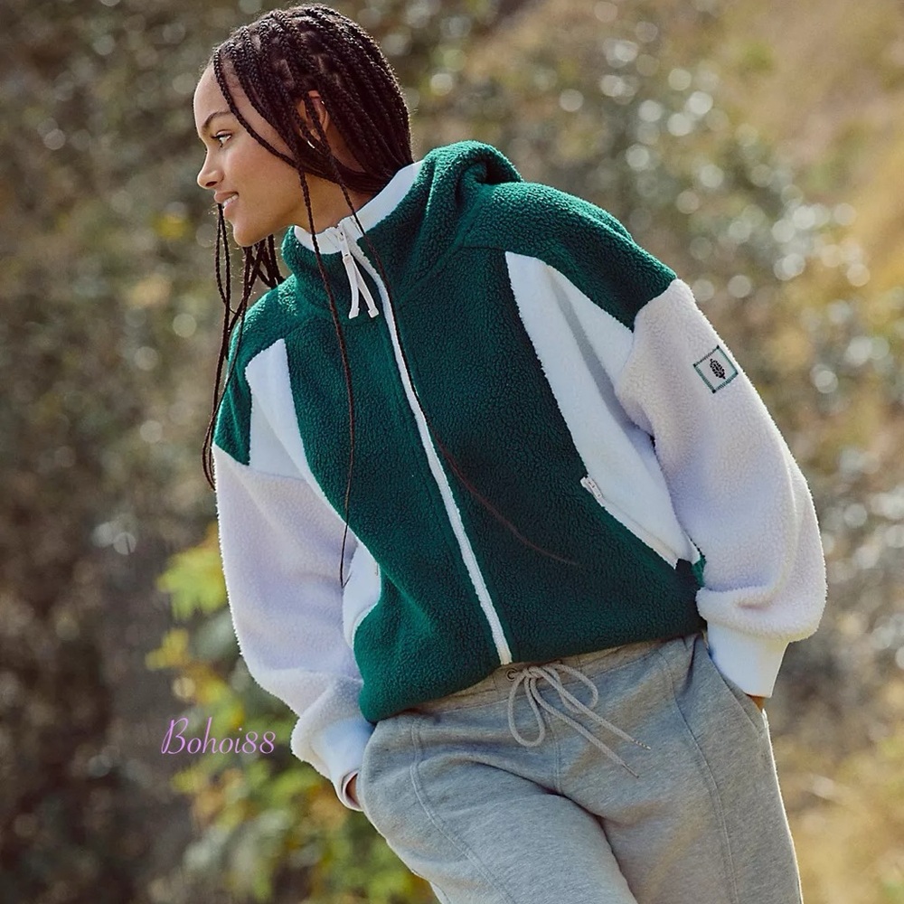 NEW Free People Hit The Slopes Hoodie Jacket - Picture 4 of 13